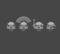 Studlover helmet variants 3D model