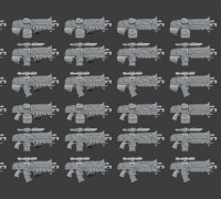 Rivet Rifle 3D model