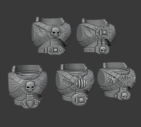 Firstborn Torsos - Forefront vets 3D model