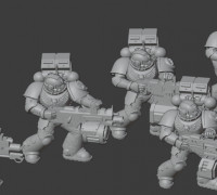 Truescale Devastator Heavy Bolter 3D model