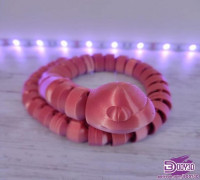 Articulated Ekans 3D model
