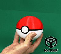 Automatic Pokeball 3D model