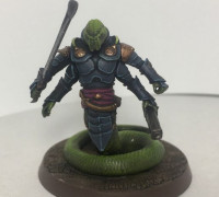 serpent men 3D model