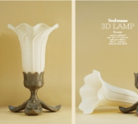 Flower lamp 3D model