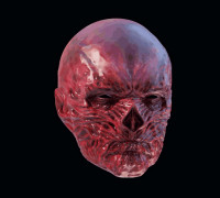 VECNA mask (stranger things) 3D model