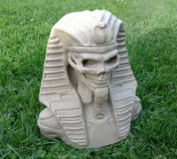 Undead Pharaoh Flower Pot 3D model