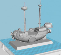 boat(one piece) 3D model