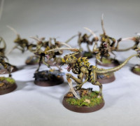 Scary Looking HD Clawed Space Bug Troops Builder 3D model