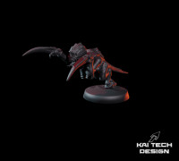 ANGRY SPACE ALIEN WARRIOR - FREE 3D model