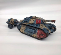 Crocodile Flame Tank 3D model
