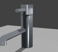water tap 3D model