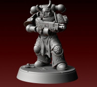 Chaos Word Warrior 3D model