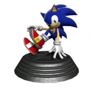Sonic statue 3D model