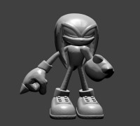 Knuckles 3D model