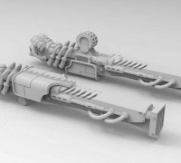 Warlord Titan Sonic Blaster 3D model