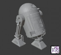R2D2 (From Star Wars) 3D model