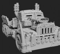 Ork Trukk 3D model