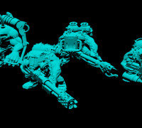 Orc Ladz Who Commit Arson 3D model
