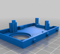 mn90 chassis mount 3D model