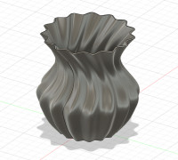 flower pot vase 3D model