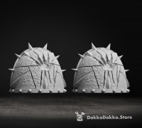 Cursed Hand Shoulder Pads 3D model