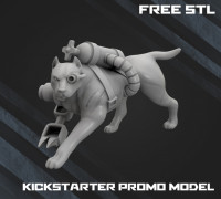 Toxic Hound 3D model