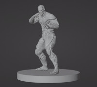 Armoured Titan High Poly - 3D PRINTABLE 3D model