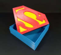 SUPERMAN BOX 3D model