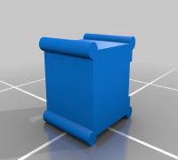 Stackable Dice Tower 3D model