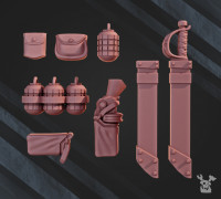 Wargear bits 3D model