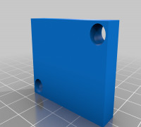 CR-10 S Filament Block for Extruder Mod 3D model