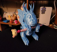 Dragon Pen Holder 3D model