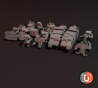 Sneaky Orks 3D model