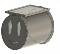 Dog poobag holder 3D model
