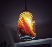 IKEA Glas to LAMP E27 3D model