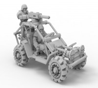 Gaslands buggy 3D model