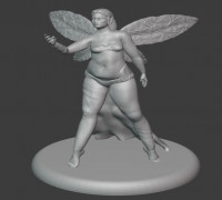 Fey Goddess - Thiccc Remix 3D model