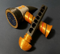 DnD Dice Hammer 3D model