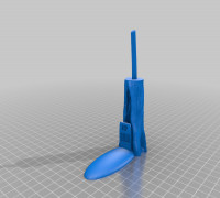 Stand for flying ghost 3D model