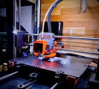 LED Lightstrip Holder i3 Mega / Mega S 3D model