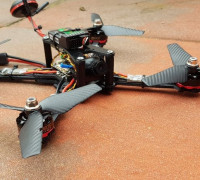 FPV Drone Frame Astro-X 3D model