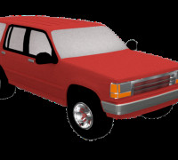 Ford Explorer 1991 esc 1:24 3D model