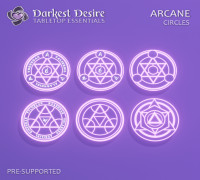 Arcane Circles 3D model