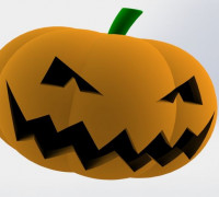 pumpkin halloween 3D model
