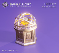 Orrery (Solar Model) 3D model