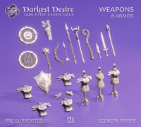 Weapons & Armor 3D model