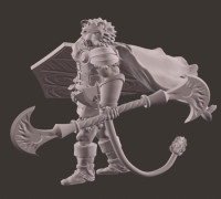 Leonin 3D model