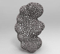 bubbles voronoi buble 9 3D model