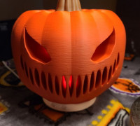 Halloween Oil Diffuser Cover Jack O' Lantern 3D model