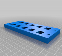 5x2 Patch panel generator 3D model